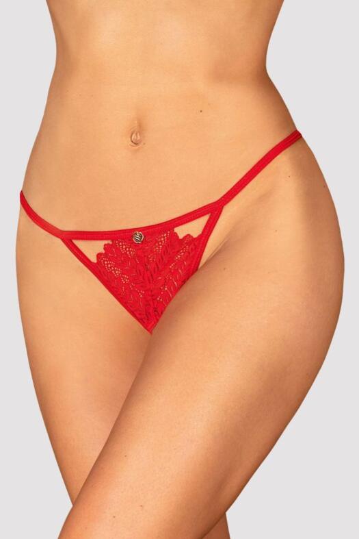 Ingridia piros nyitott tanga