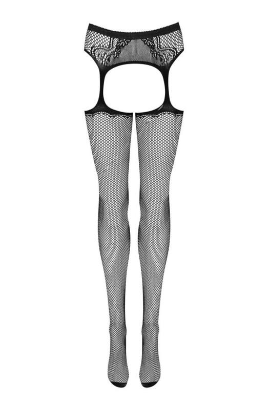 Fekete harisnyatarts combfix, Garter Stockings S232