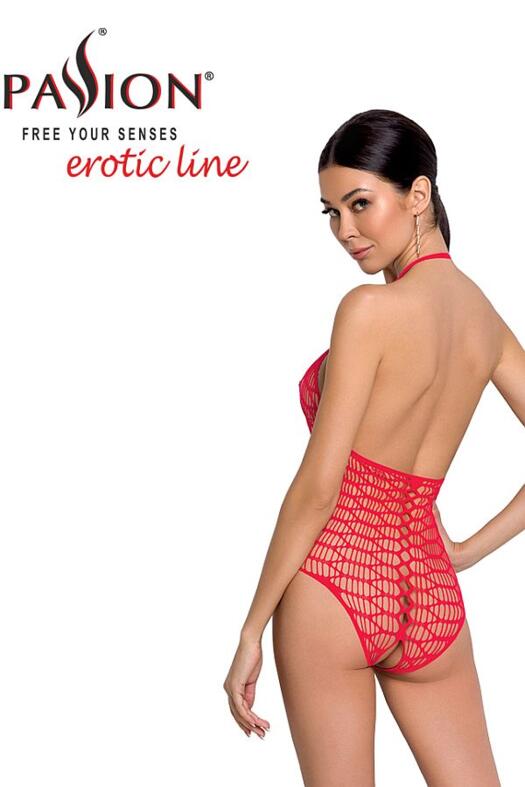 Buja nyitott fehrnem, BS087 piros body