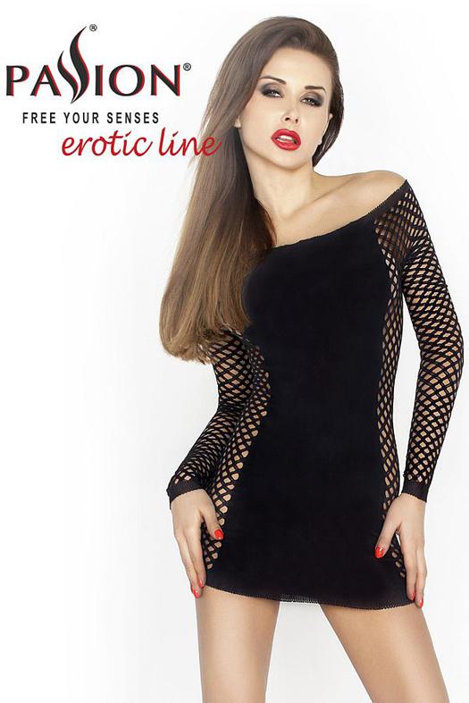 Szexi dressz, BS025 fekete alkalmi ruha