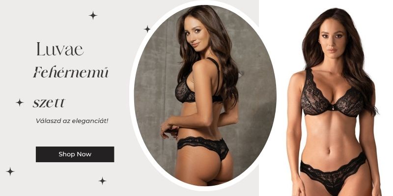 Szexi fehrnem Luvae melltarts szett