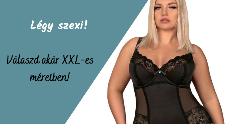 Exkluzv plus size fehrnem, Amallie body XXL